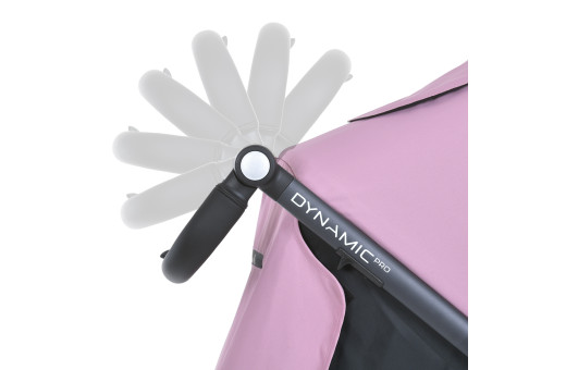 Коляска дитяча ME 1053-3 DYNAMIC PRO Mauve Pink