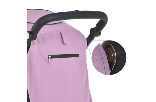 Коляска дитяча ME 1053-3 DYNAMIC PRO Mauve Pink