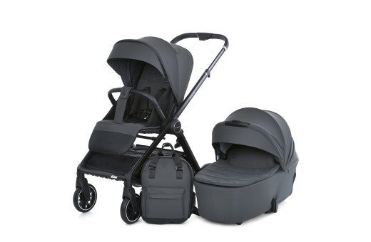 Коляска дитяча 2в1 ME 1126 GENESIS Asphalt Gray