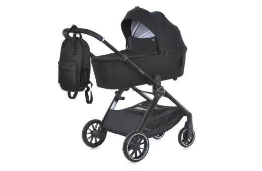 Коляска дитяча 2в1 ME 1126 GENESIS Jet Black