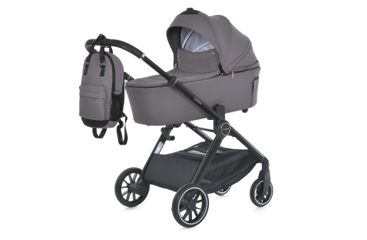 Коляска дитяча 2в1 ME 1126 GENESIS Taupe Gray