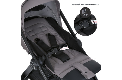 Коляска дитяча 2в1 ME 1126 GENESIS Taupe Gray