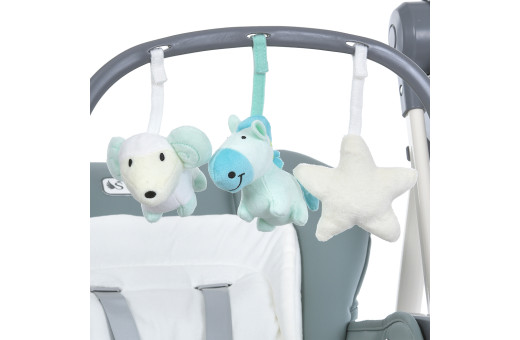 Стільчик-гойдалка ME 1087-G SWAN Pale Green