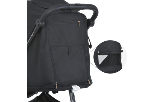Коляска дитяча ME 1113-2 FIJI Black Matt