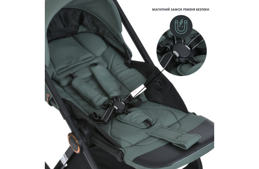 Коляска универсальная 2в1 ME 1100-1 ERA Khaki Green