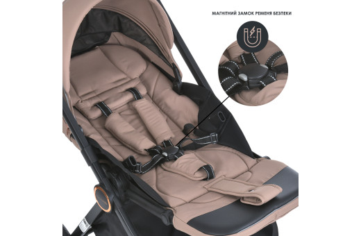 Коляска універсальна 2в1 ME 1100-1 ERA Taupe Beige