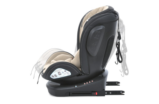 Автокрісло ME 1045 EVOLUTION 2 360° Melange Beige