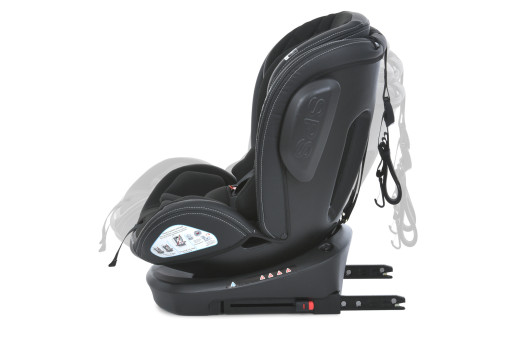 Автокрісло ME 1045 EVOLUTION 2 360° Melange Black