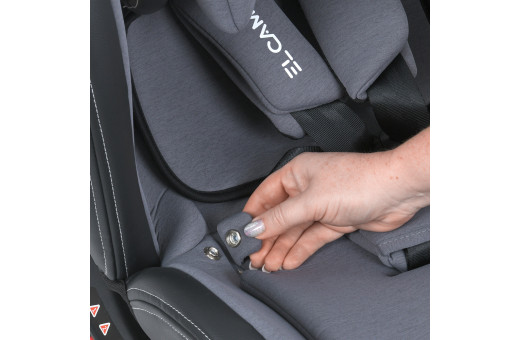 Автокрісло ME 1045 EVOLUTION 2 360° Melange Cloud Gray