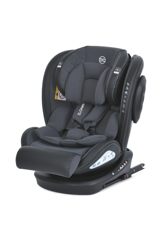 Автокрісло ME 1045 EVOLUTION 2 360° Melange Gray
