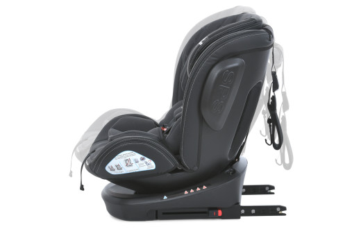 Автокрісло ME 1045 EVOLUTION 2 360° Melange Gray