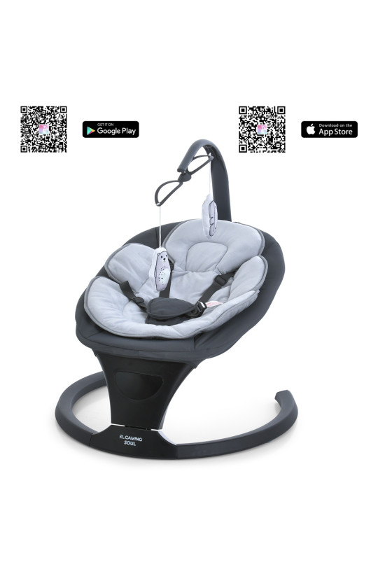 Заколисуючий центр ME 1175 SOUL Dark Gray
