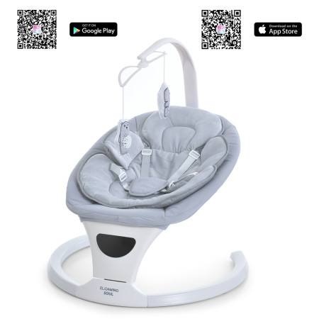 Заколисуючий центр ME 1175 SOUL Light Gray