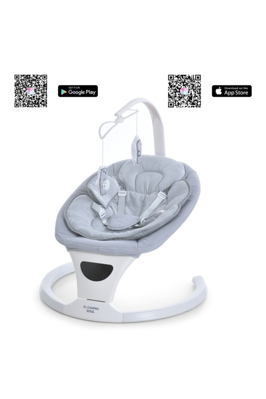 Заколисуючий центр ME 1175 SOUL Light Gray