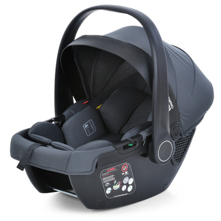 Детское автокресло ME 1176 i-LINE Melange Black