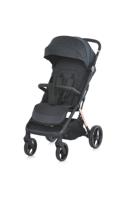 Детская коляска ME 1127-G BEYA Black Leo