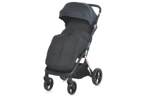 Детская коляска ME 1127-G BEYA Black Leo
