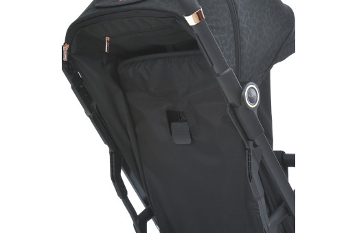 Детская коляска ME 1127-G BEYA Black Leo