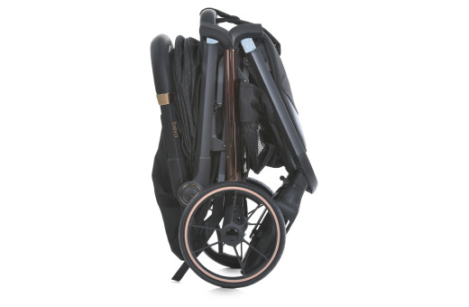Детская коляска ME 1127-G BEYA Black Leo