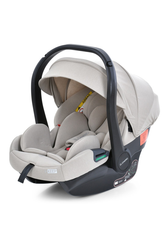 Автокрісло дитяче ME 1186 i-KEEP Melange Cashmere Beige