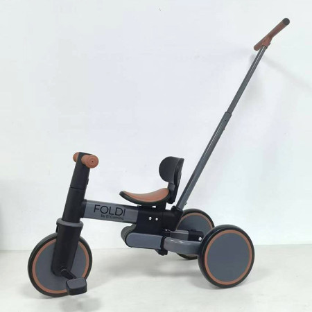 Детский велосипед ME 1202 FOLDI Graphite