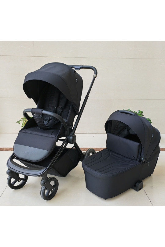 Коляска універсальна 2в1 ME 1091-1 PERSONA Total Black