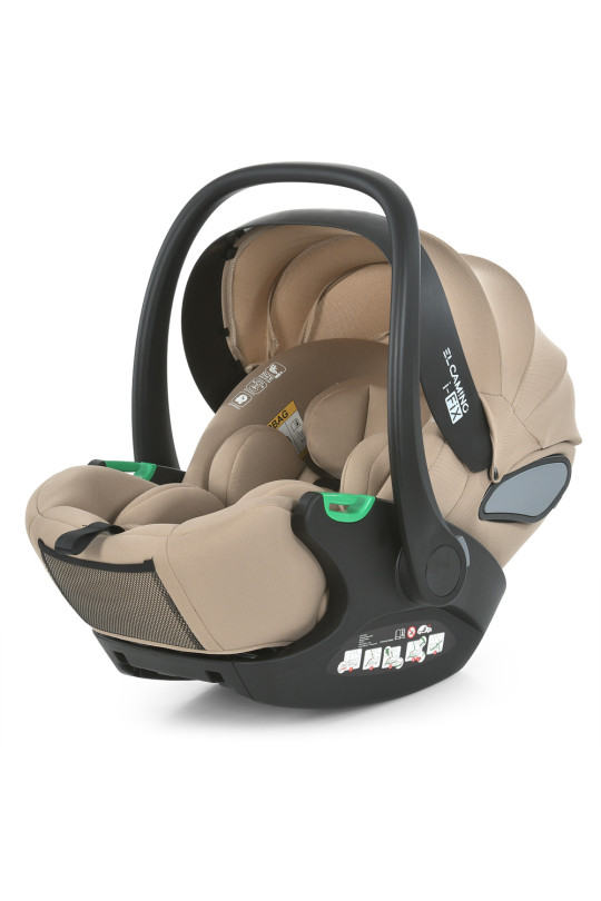 Автокрісло дитяче ME 1110 i-FIX Natural Beige