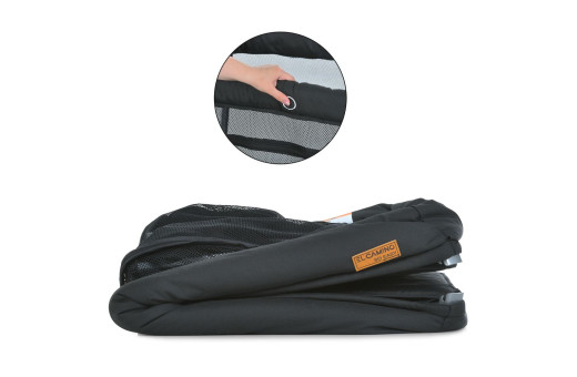 Кроватка-манеж ME 1194 SO EASY Black