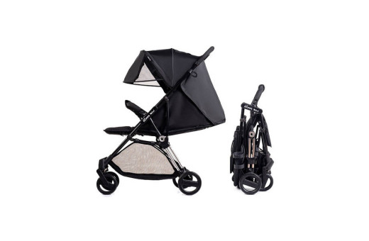 Прогулянкова дитяча коляска-візокNinos Mini 2 Black Прогулянкова дитяча коляска-візокNinos Mini 2 Black
