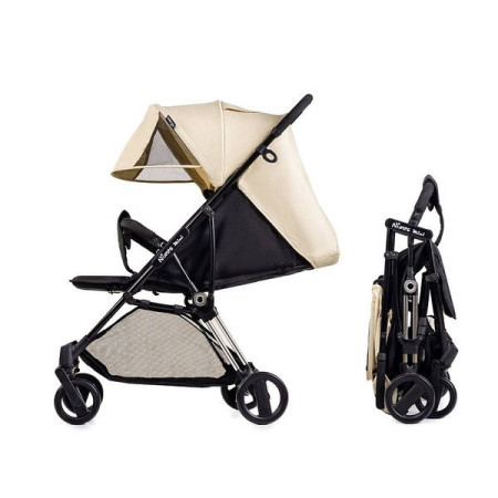 Прогулянкова дитяча коляска-візок Ninos Mini 2 Beige Прогулянкова дитяча коляска-візок Ninos Mini 2 Beige
