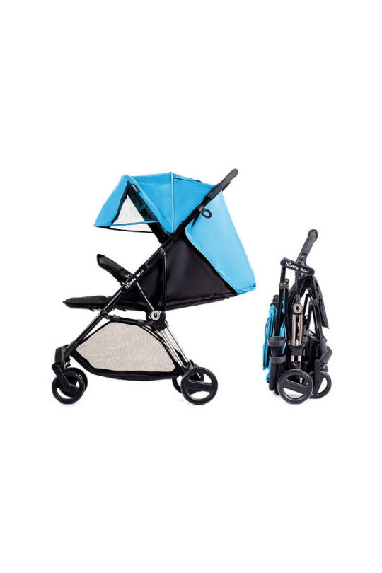 Прогулянкова дитяча коляска-візок Ninos Mini 2 Light Blue